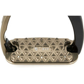 Tech Stirrups Étriers Venice FIT Argent/Noir