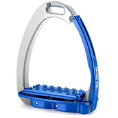 Tech Stirrups Étriers Venice Plus EVO Argent/Bleu