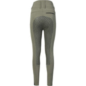 PK International Pantalon d'Équitation Toulouse Full Grip Rifle Green