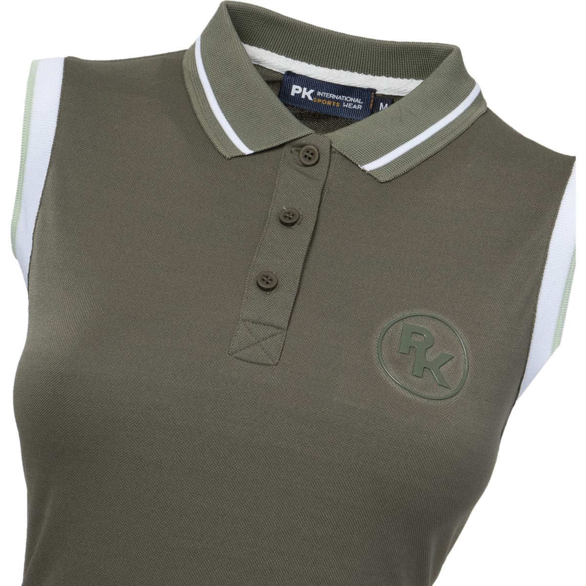 PK International Polo Treffer Sans Manche Rifle Green