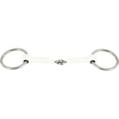 Trust Mors de Filet Inno Sense Bradoon Jointed Soft 12mm Blanc