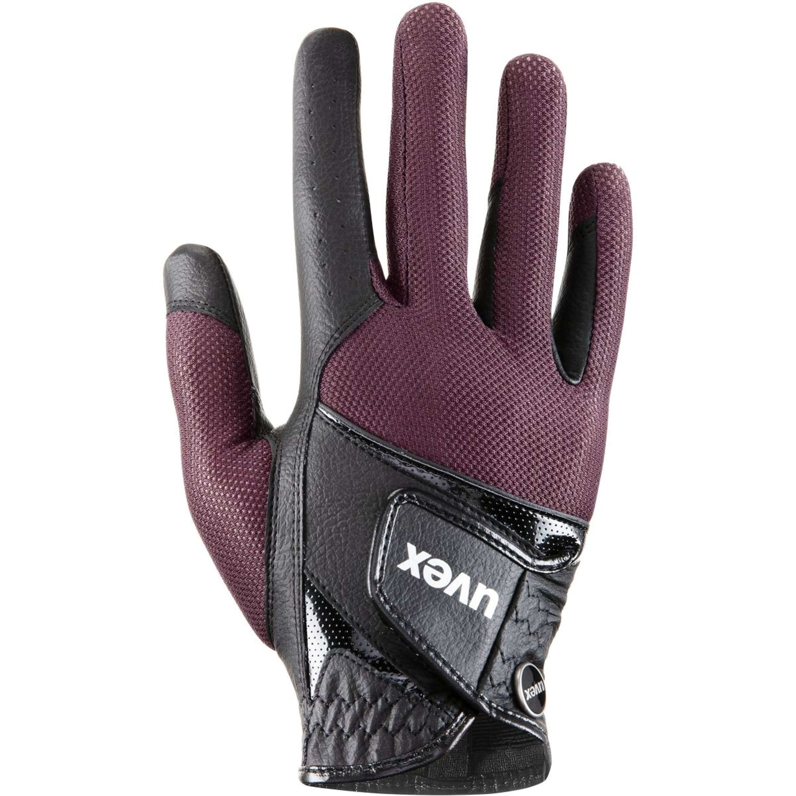 Uvex Gants Sumair Noir/Bourgogne