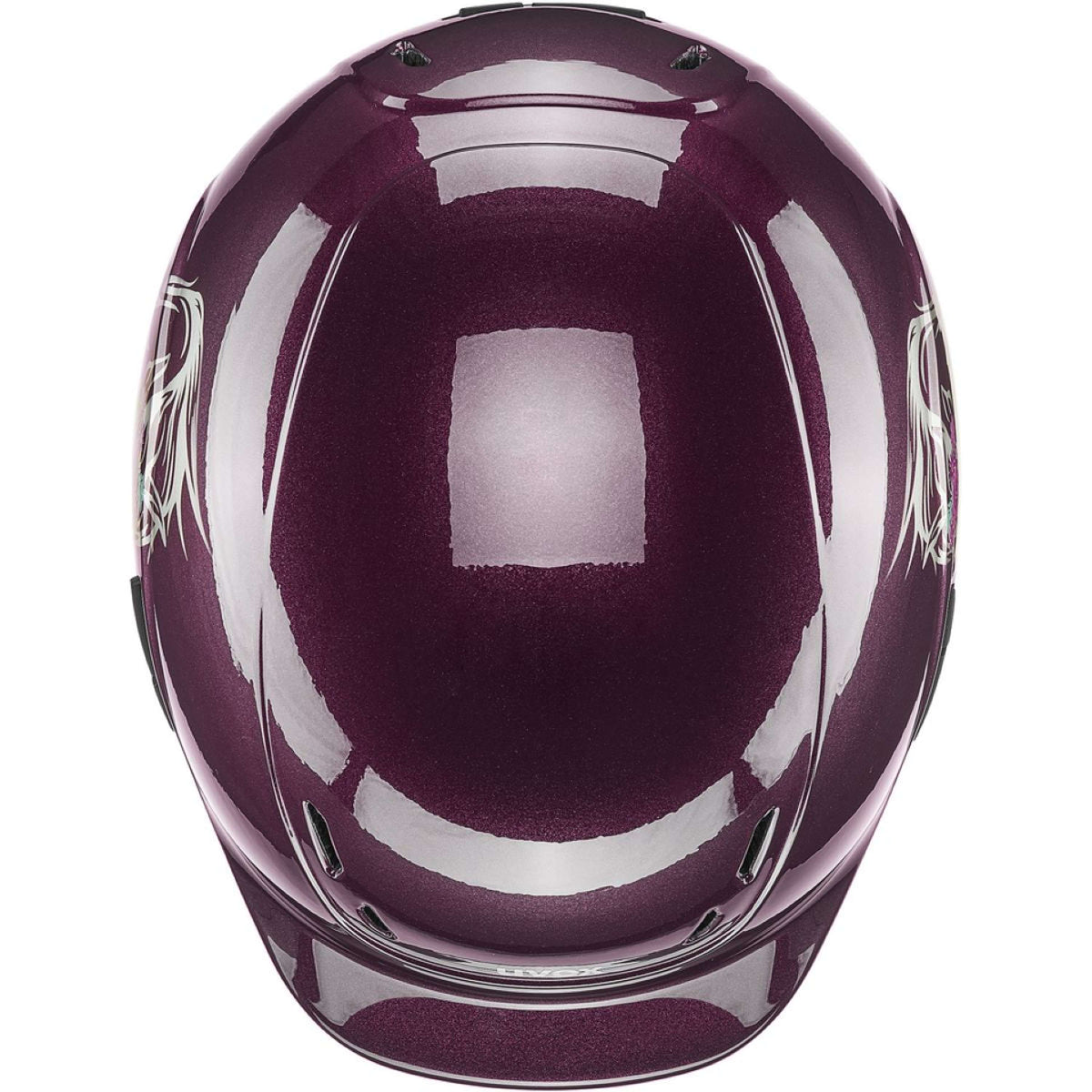 Uvex Bombe Kidoxx Flower Shiny Bordeaux