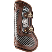 Veredus Protèges-Tendons Carbon Gel Absolute Velcro Straps Front Marron