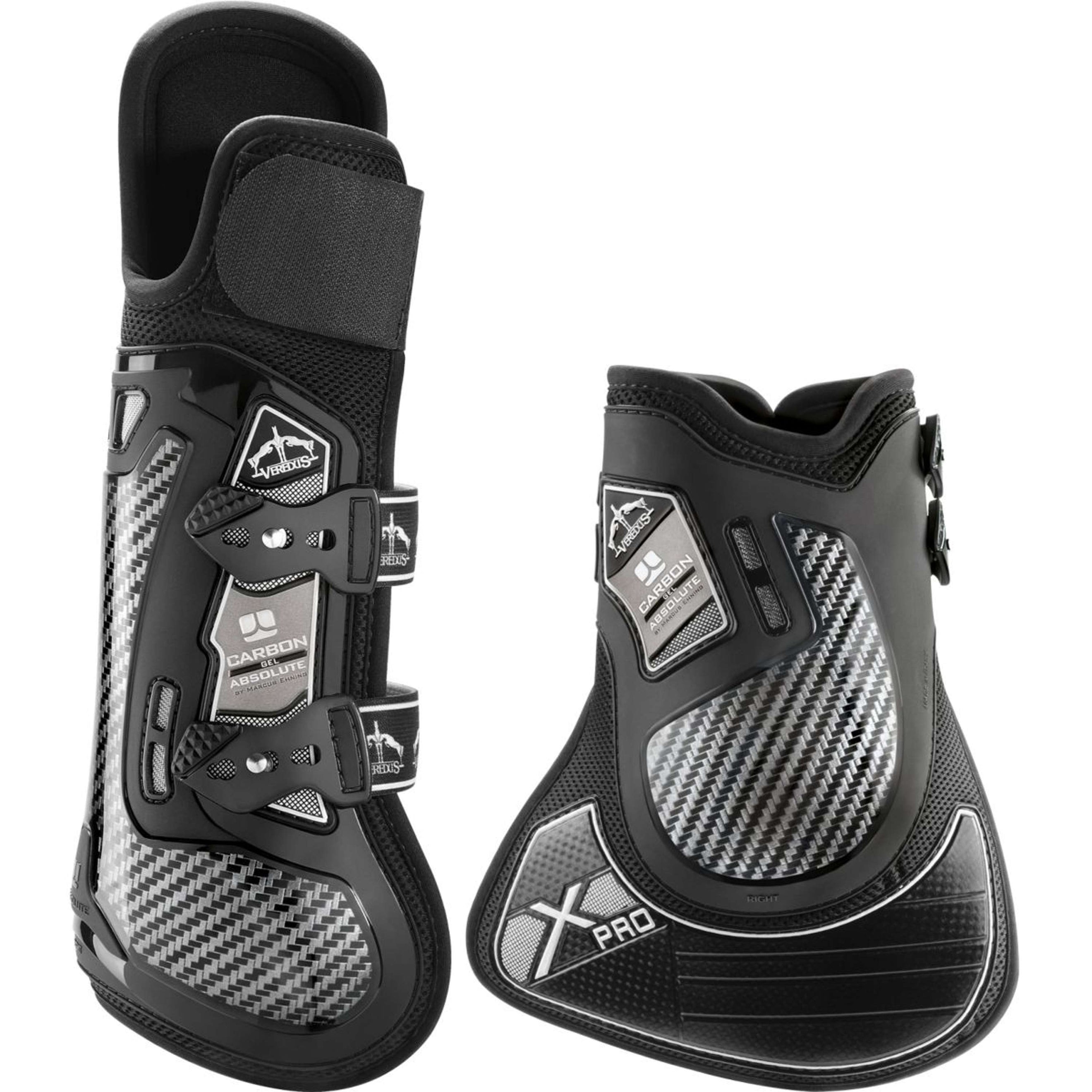 Veredus Protèges-Tendons Carbon Gel Absolute X Pro Front Noir Veredus Protèges-Tendons Carbon Gel Absolute X Pro Front Noir