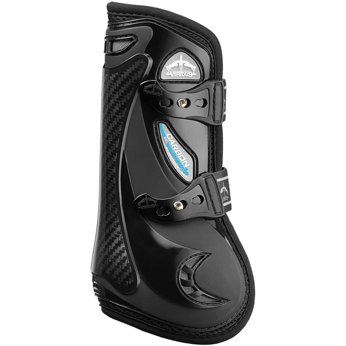 Veredus Protèges-Tendons Carbon Gel Vento Front Noir