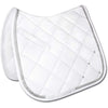 Waldhausen Tapis de Selle Competition Dressage Blanc/Argent