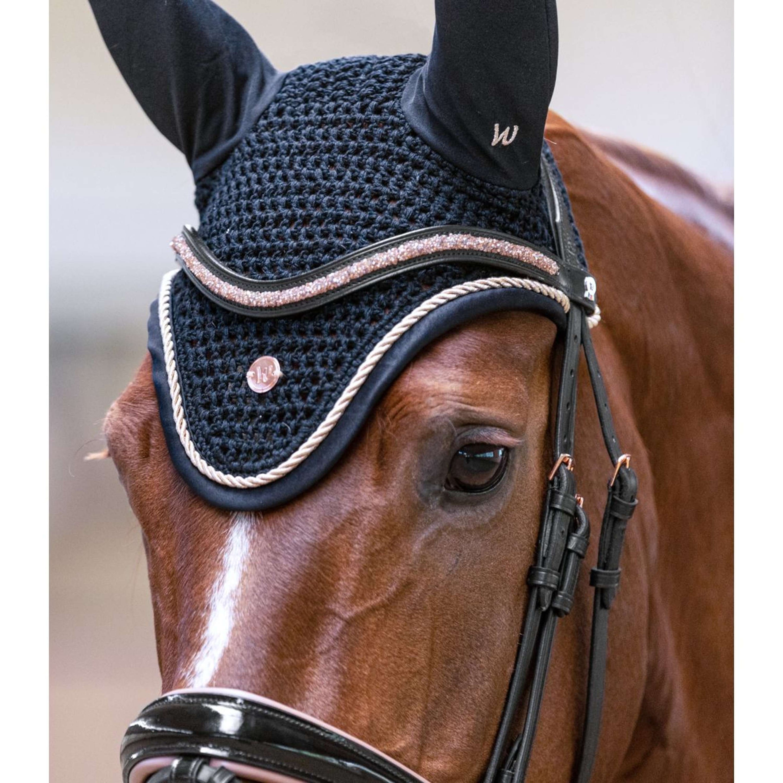 Waldhausen Bonnet Anti-Mouches Modern Rosé Nightblue Waldhausen Bonnet Anti-Mouches Modern Rosé Nightblue