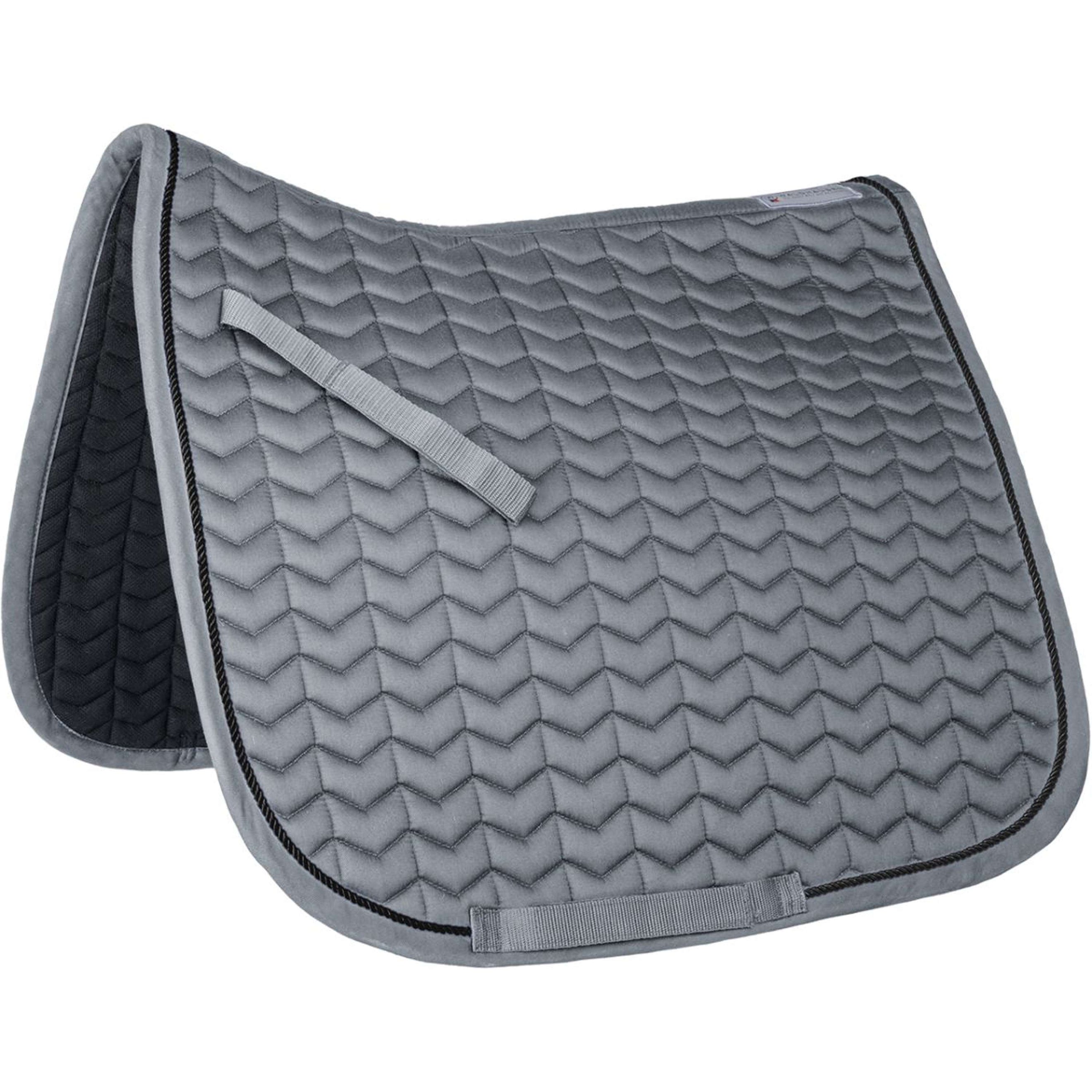 Waldhausen Tapis de Selle Classic Dressage Gris/Noir