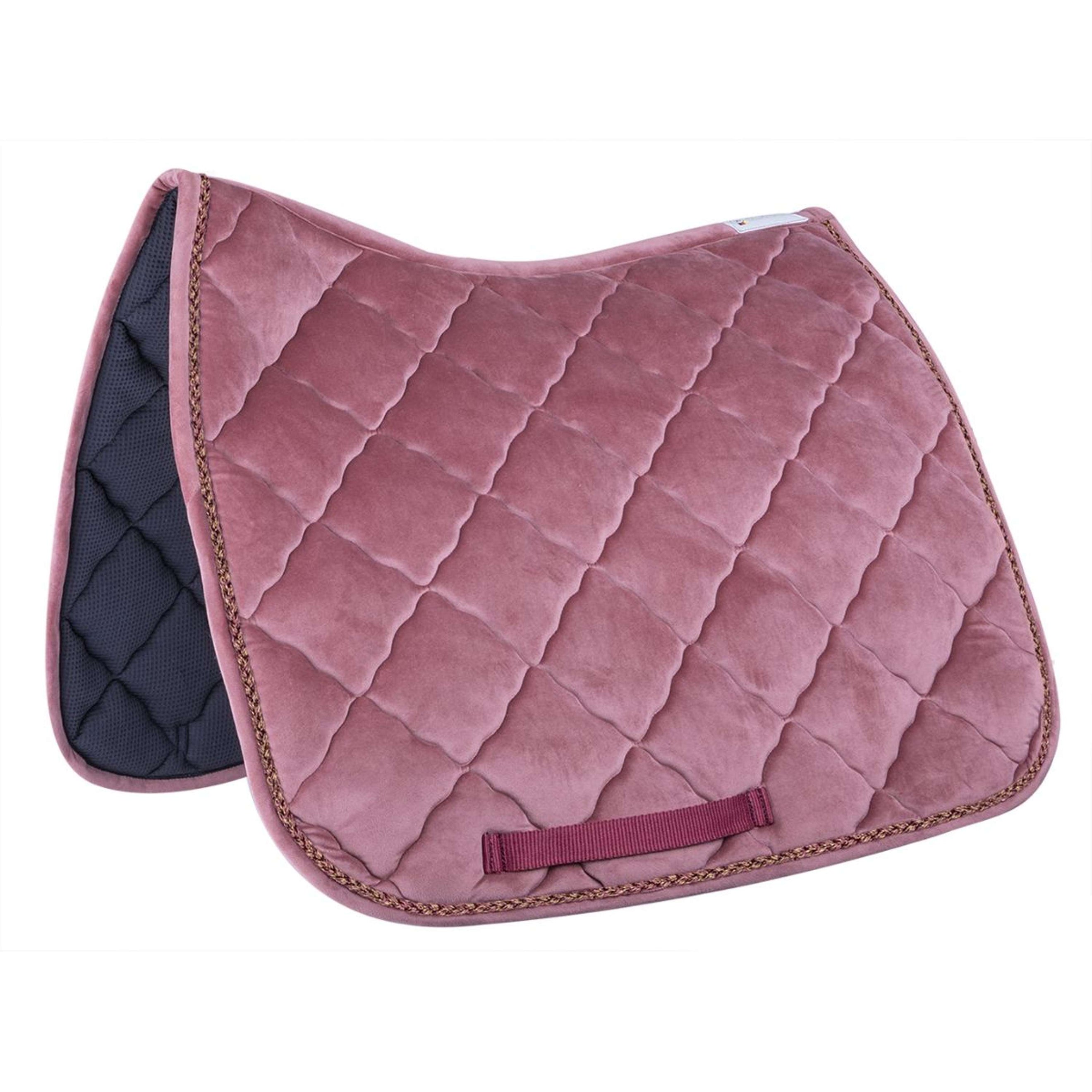 Waldhausen Tapis de Selle Velvet Dressage Dusky Pink