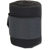 Waldhausen Bandages Elastic/Fleece 4 Pièce Noir