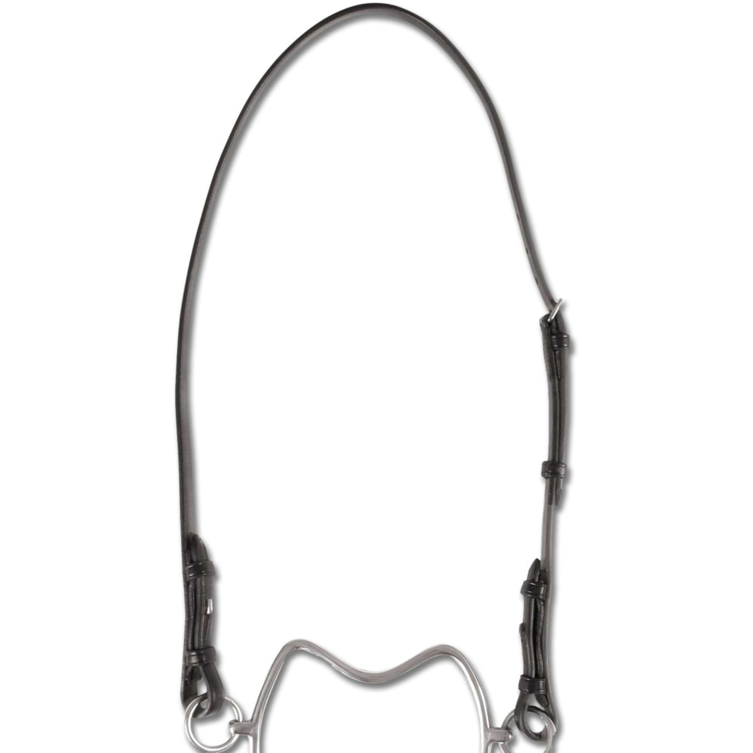 Waldhausen Bride Western pour Mors Étalon Noir