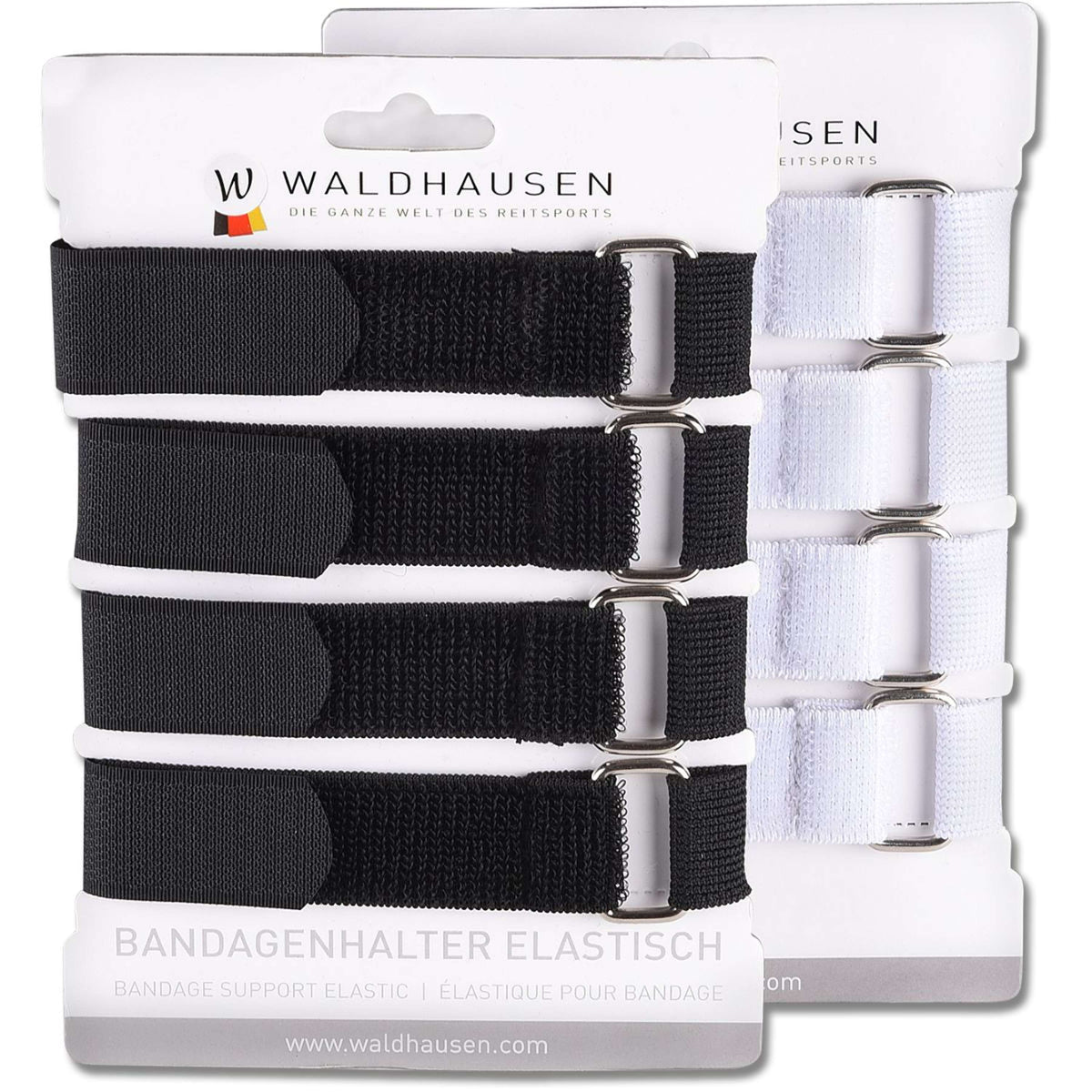 Waldhausen Bandages 4 Pièce Noir