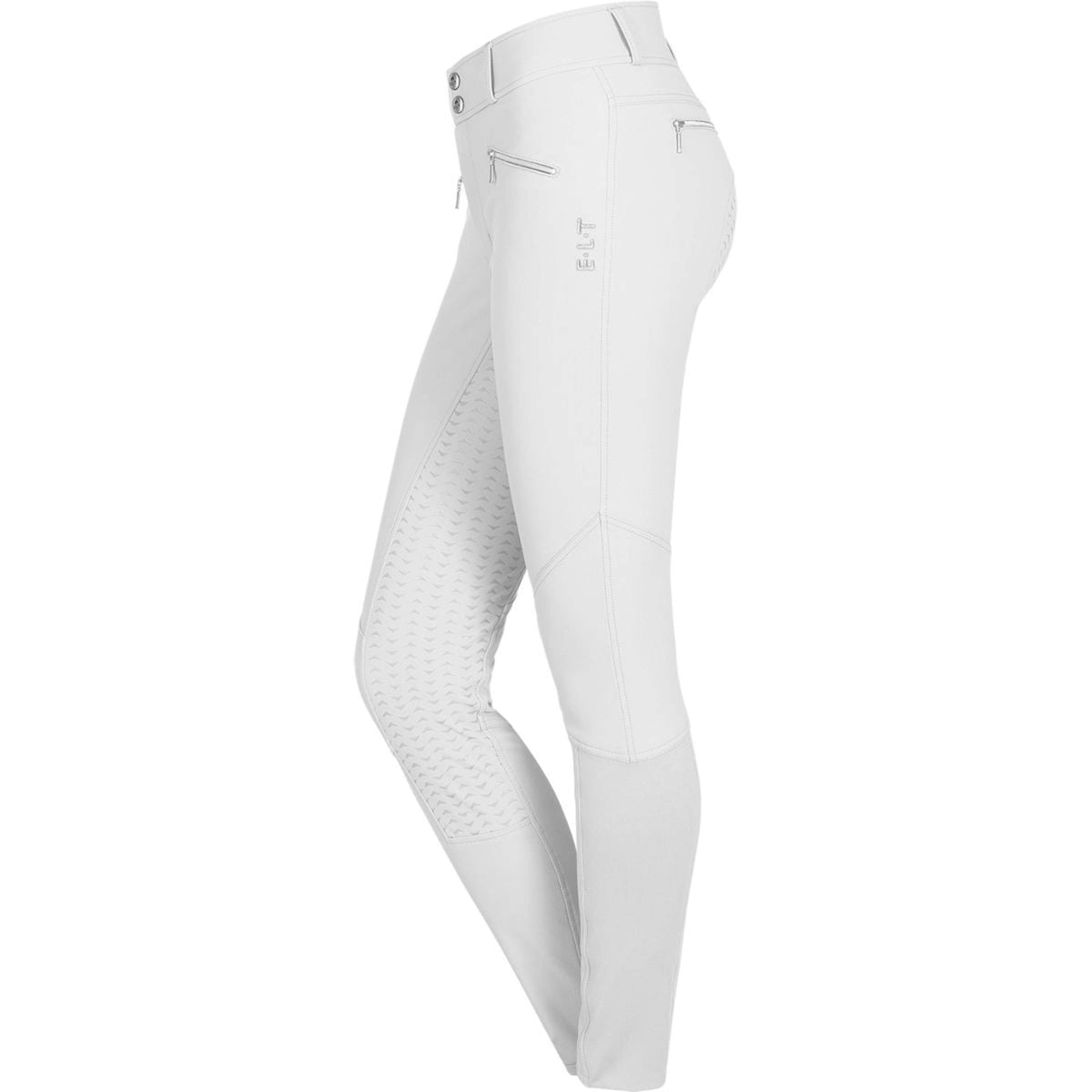 ELT Pantalon d'Équitation Hella High Waist Blanc