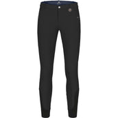 ELT Pantalon d'Équitation Micro Sport Silicone Homme Noir