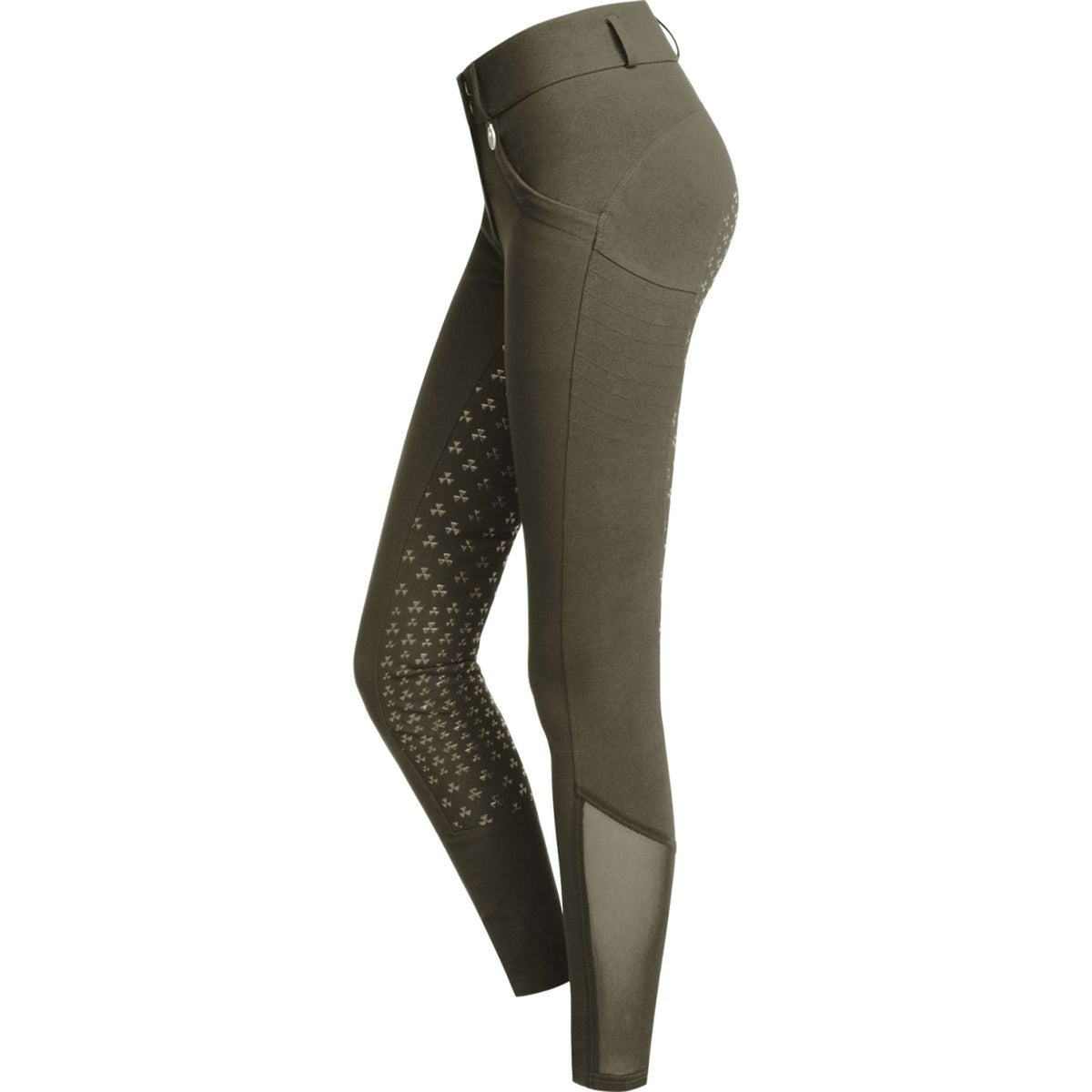 ELT Pantalon d'Équitation Fay Feel Good High Waist Kaki