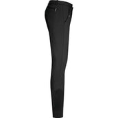 ELT Pantalon d'Équitation Micro Sport Silicone avec Pli Noir