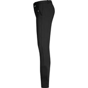 ELT Pantalon d'Équitation Micro Sport Silicone avec Pli Noir