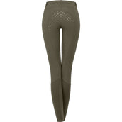 ELT Pantalon d'Équitation Gala Silicone Kaki