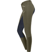 ELT Pantalon d'Équitation Gala Khaki/Nightblue