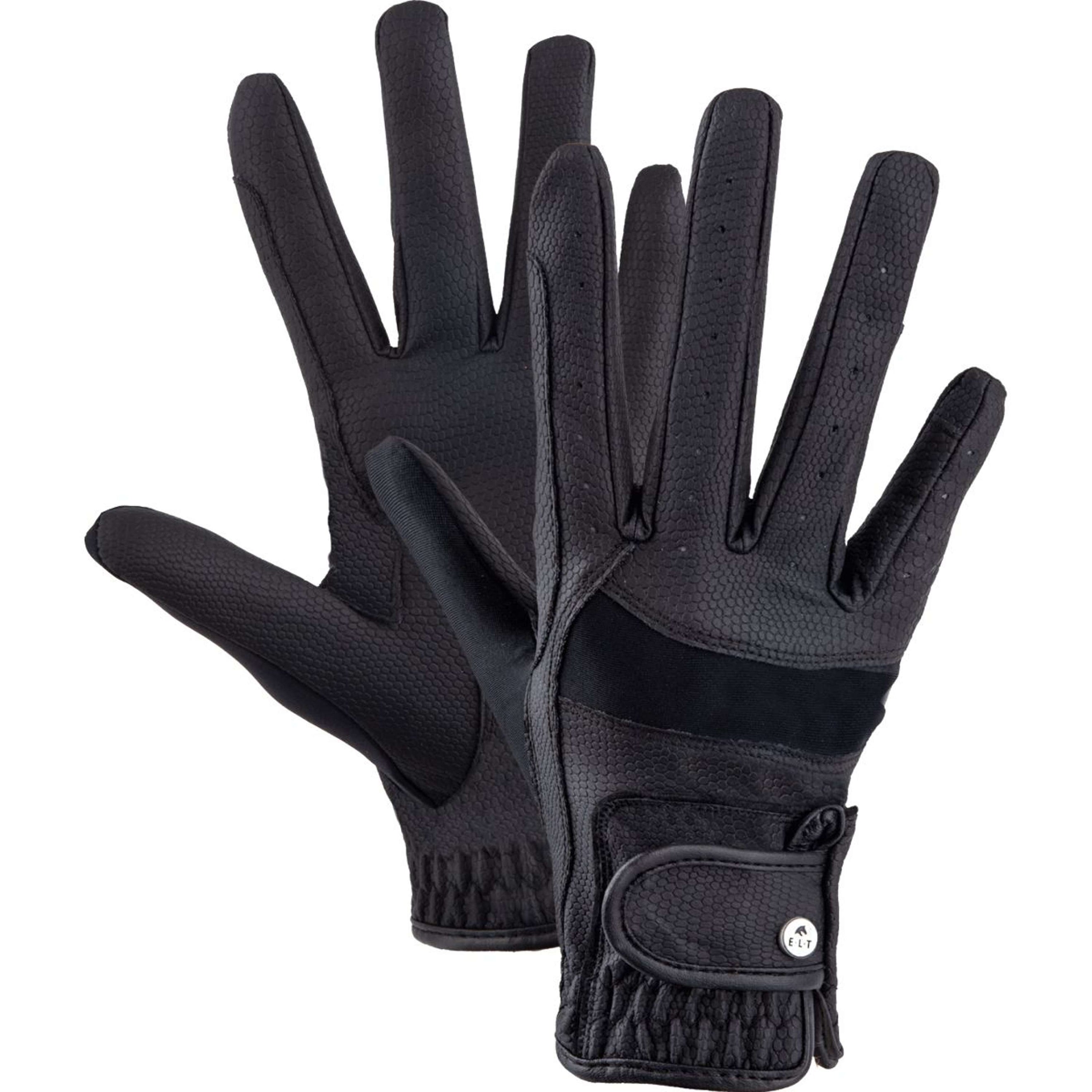 ELT Gants d'Équitation Magnetize Noir