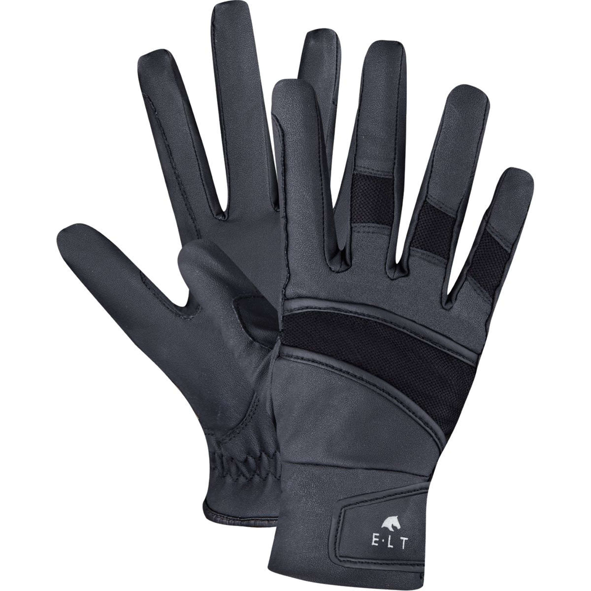 ELT Gants d'Équitation Magnetize Winter Noir