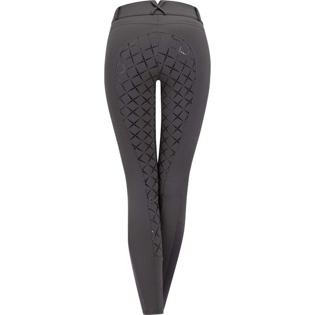 ELT Pantalon d'Équitation Micro Sport High Waist Silicone Asphalt