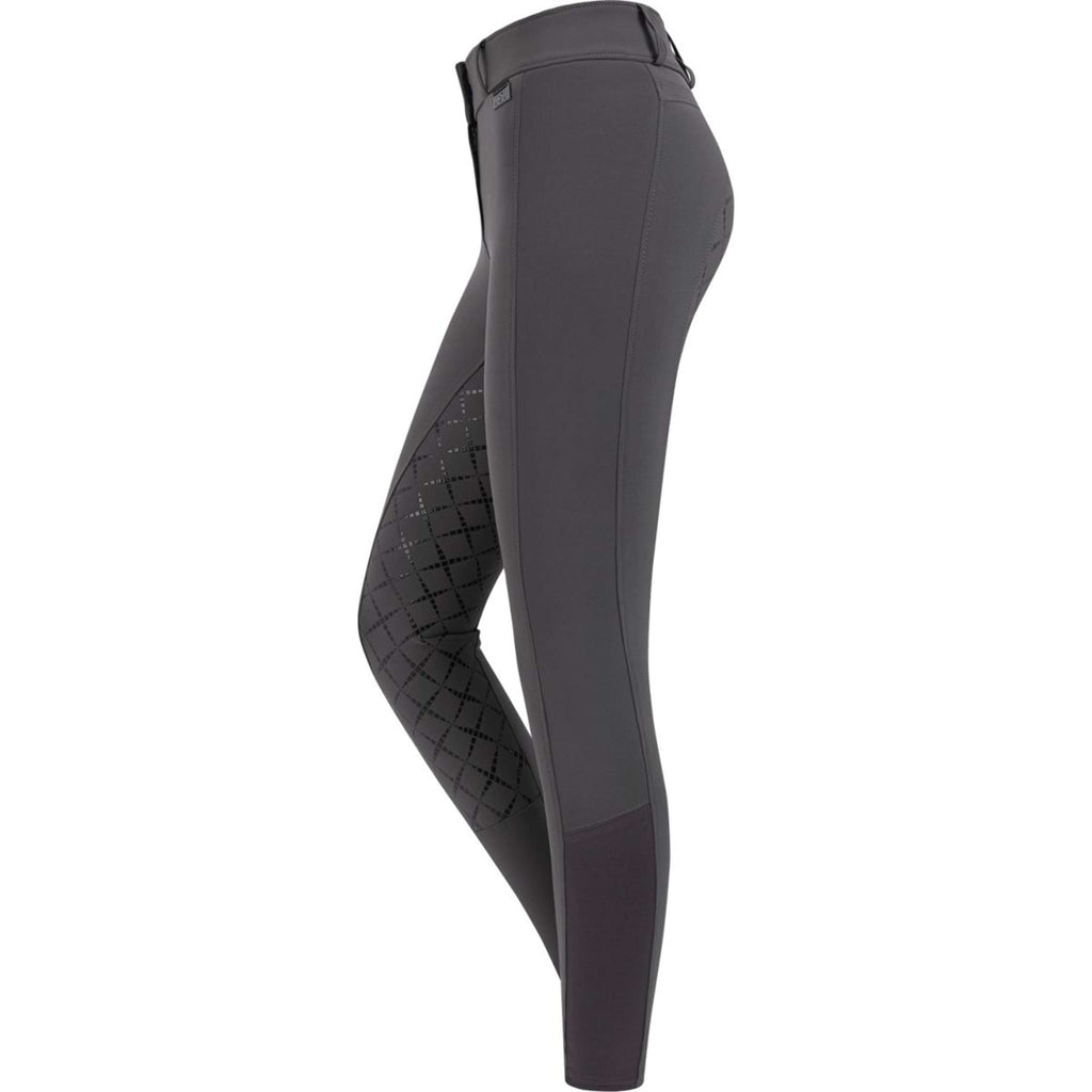ELT Pantalon d'Équitation Micro Sport High Waist Silicone Asphalt