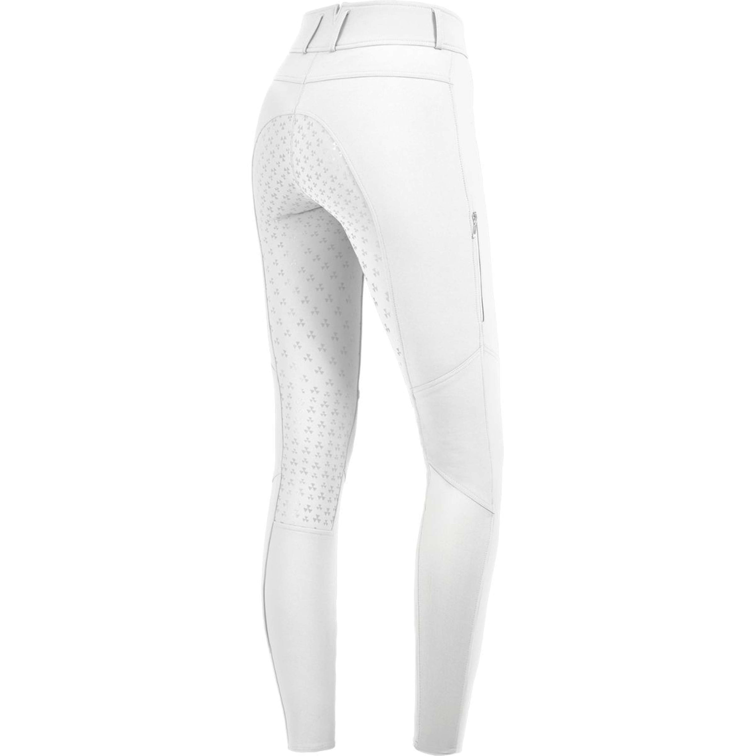 ELT Pantalon d'Équitation Hella High Waist Silicone Blanc ELT Pantalon d'Équitation Hella High Waist Silicone Blanc