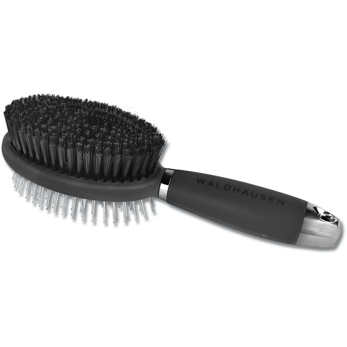 Waldhausen Brosse Queue et Crinière avec Gel Poignée Noir