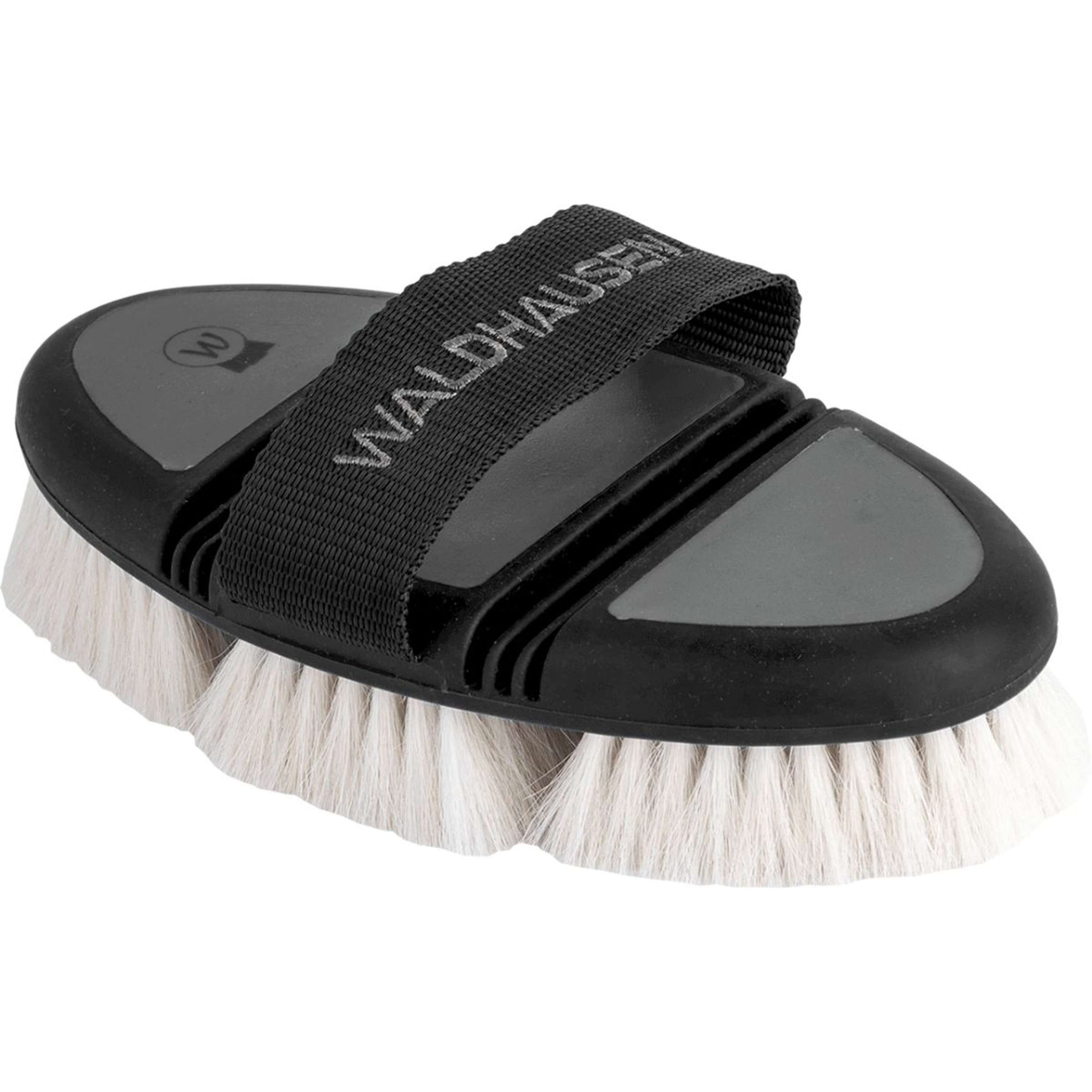 Waldhausen Brosse Lustrante Flex Poil de Chèvre Noir/Gris Waldhausen Brosse Lustrante Flex Poil de Chèvre Noir/Gris