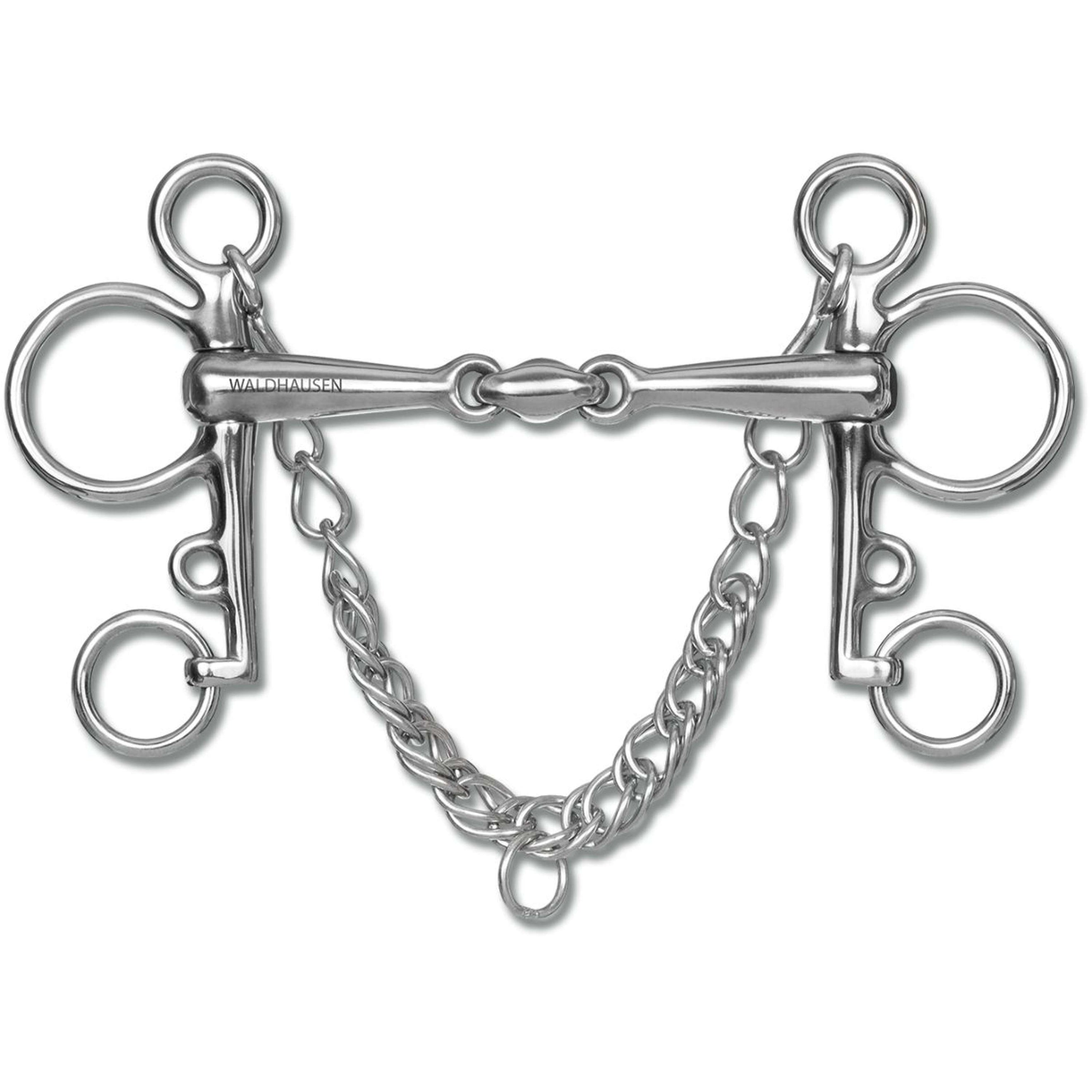 Waldhausen Filet Pelham 16mm Double Brisure Waldhausen Filet Pelham 16mm Double Brisure