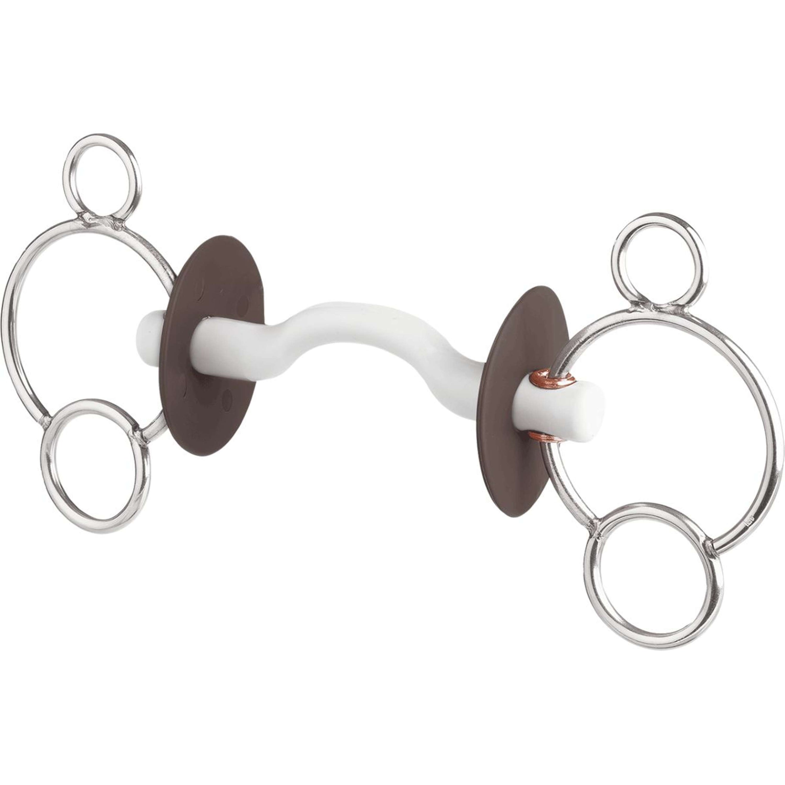 Beris Mors 3 Anneaux avec Passage de Langue Dure Beris Mors 3 Anneaux avec Passage de Langue Dure