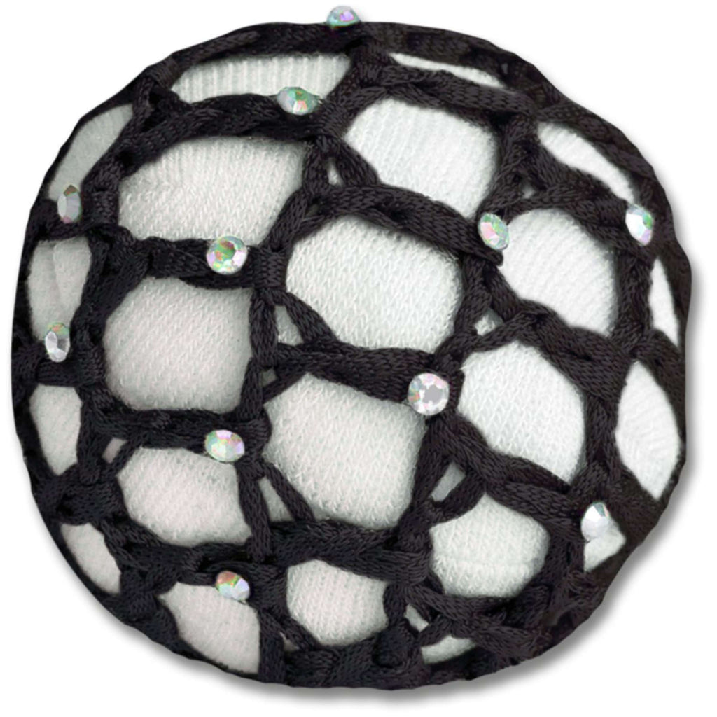 Waldhausen Filet à Cheveux avec Strass Noir