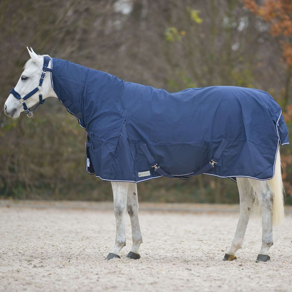 Waldhausen Cou 0gverture Imperméable avec Partie du Cou 0g Nightblue