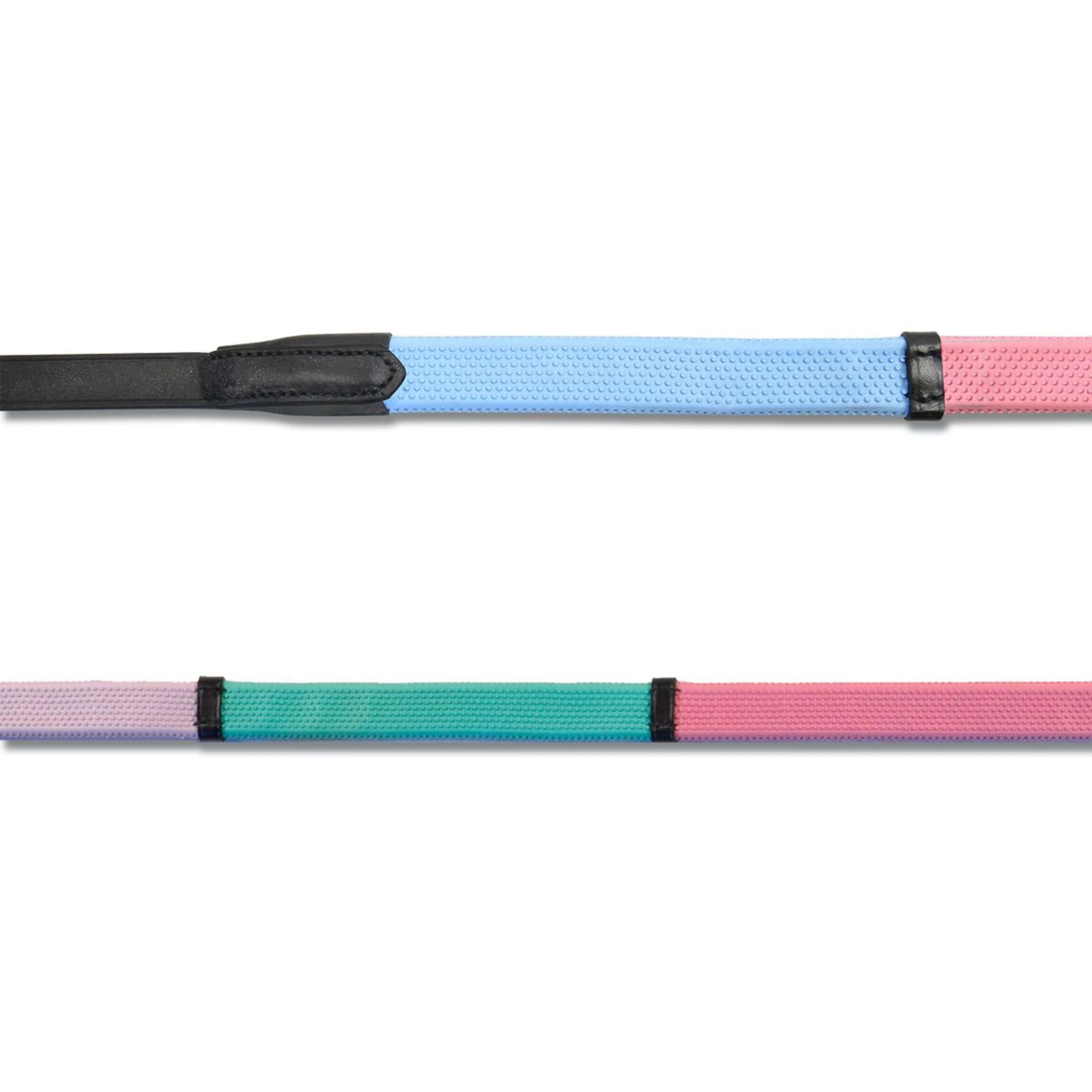 Waldhausen Rênes Rainbow Caoutchouc Waldhausen Rênes Rainbow Caoutchouc