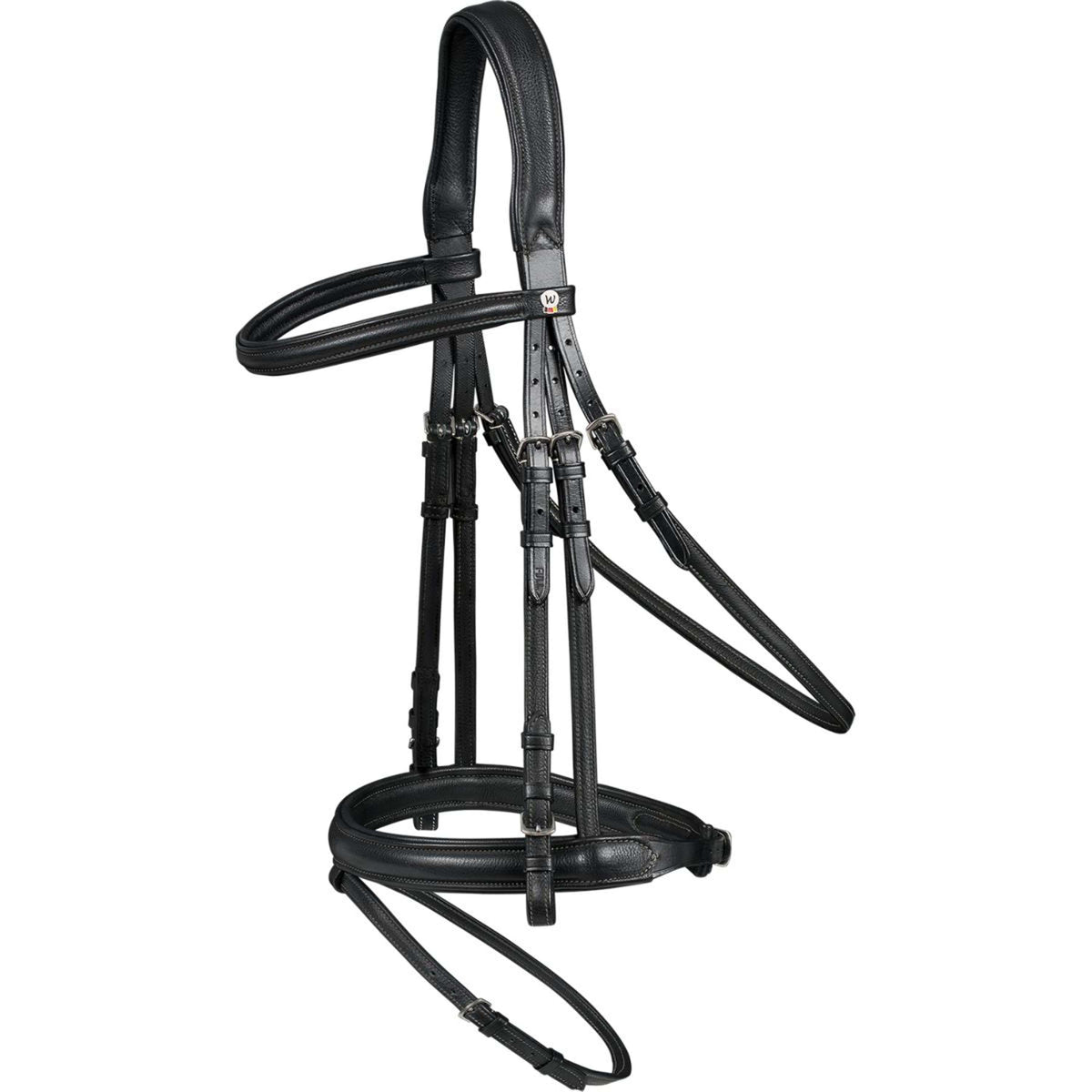 Waldhausen Bridon X-Line Supersoft Anglais Combiné Noir