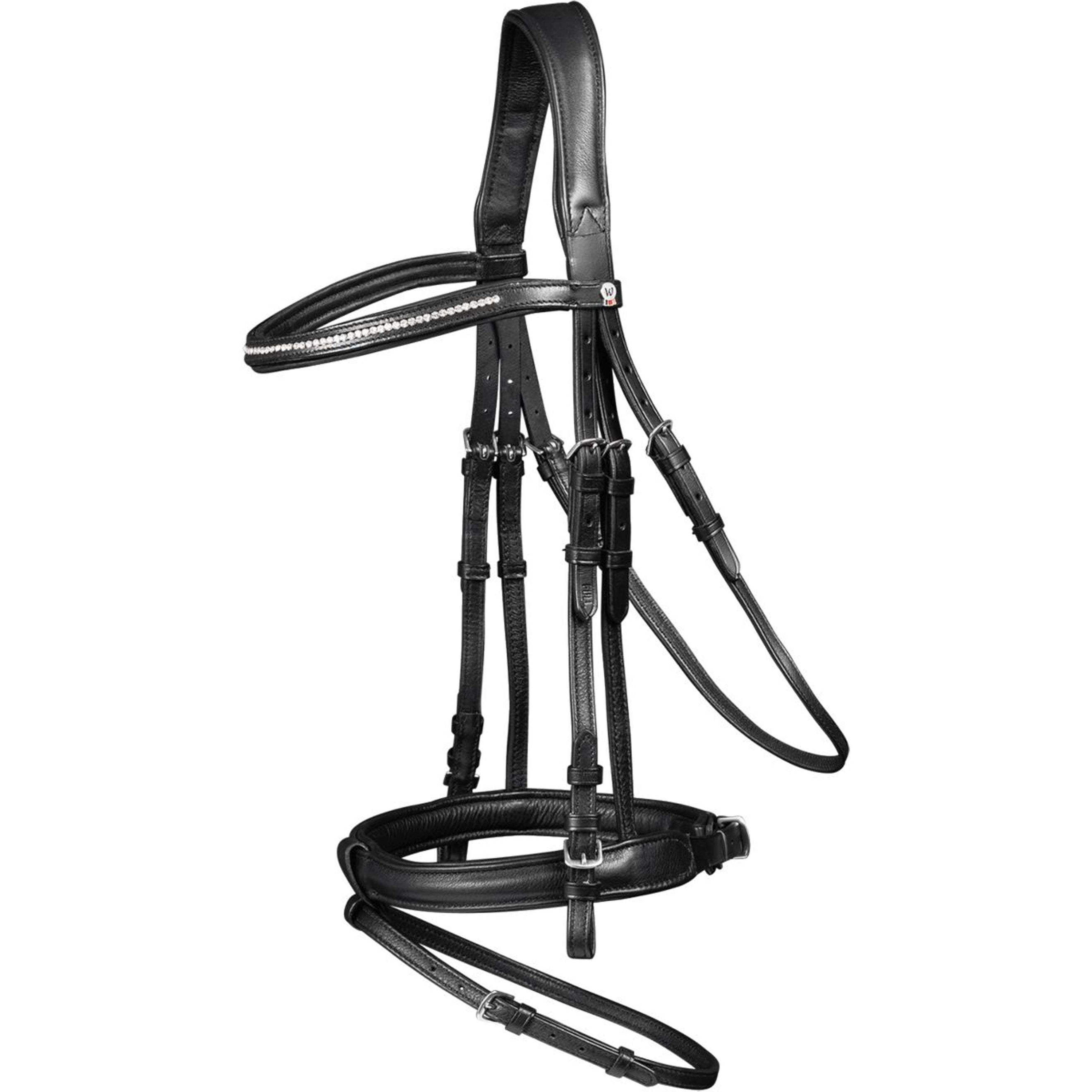 Waldhausen Bridon X-Line Supersoft Glam Anglais Combiné Noir