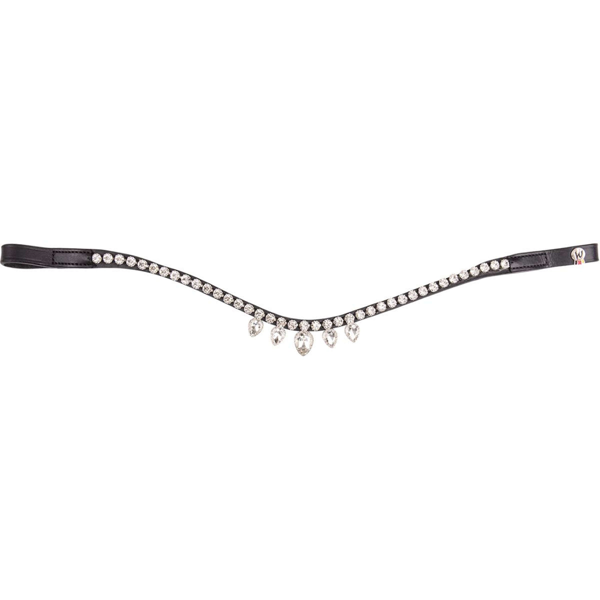 Waldhausen Frontal X-Line Diadem Noir/Blanc