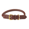 WeatherBeeta Collier pour Chien Rolled Leather Marron