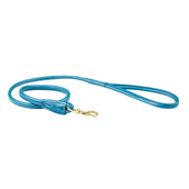 Weatherbeeta Laisse pour Chien Rolled Leather Teal