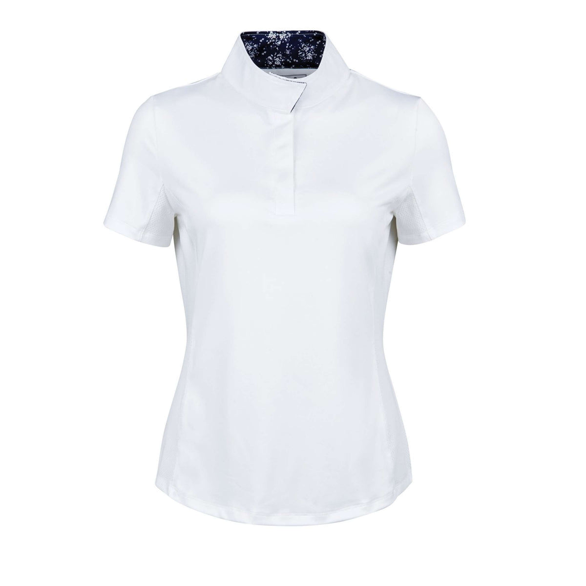 Dublin Competition Shirt Ria Short Sleeves blanc/marine