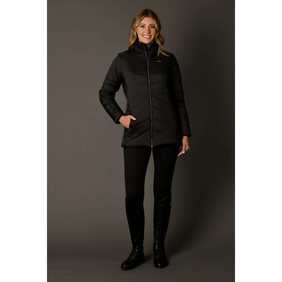 Weatherbeeta Veste Harlow Puffer Noir