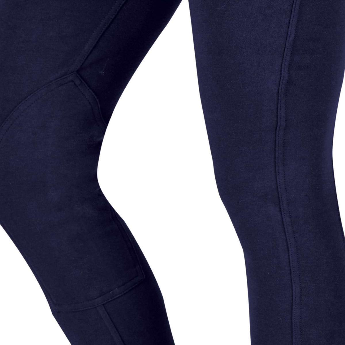 Saxon Pantalon d'Équitation Warm Up Cotton II Marin