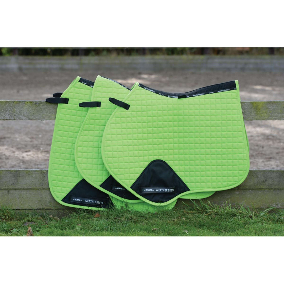 Weatherbeeta Tapis de Selle Prime de Saut Lime Green