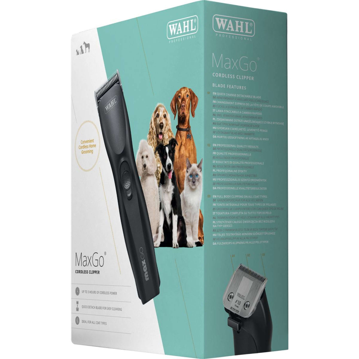 Wahl Batterie de Tondeuse MaxGo Noir