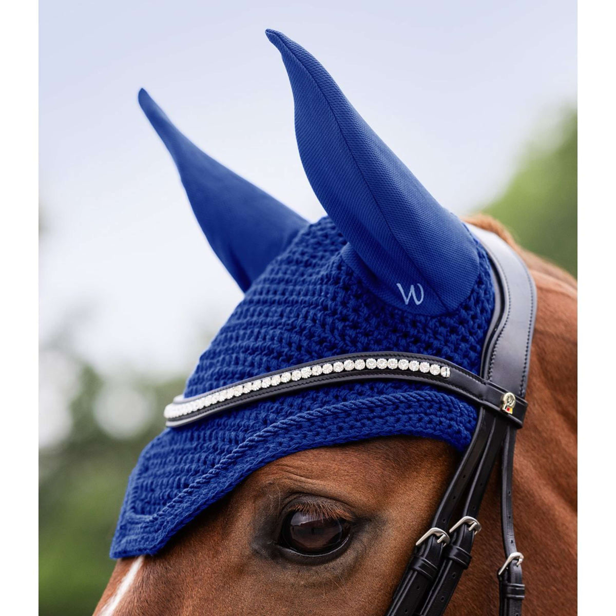 Waldhausen Bonnet Anti-Mouches Basic Saphire Blue