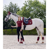 Waldhausen Tapis de Selle Marseille Dressage Velvet Red