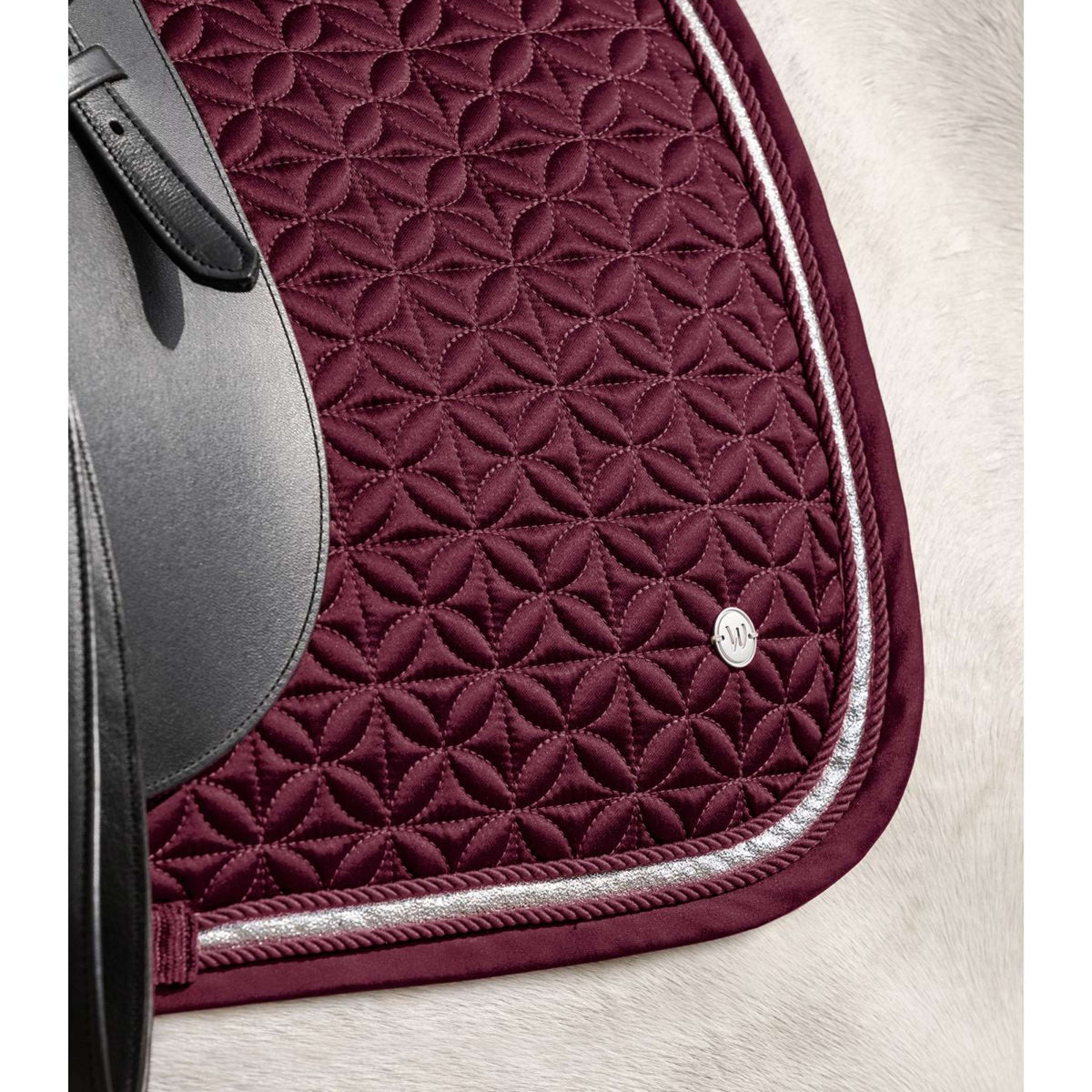 Waldhausen Tapis de Selle Rom Dressage Velvet Red