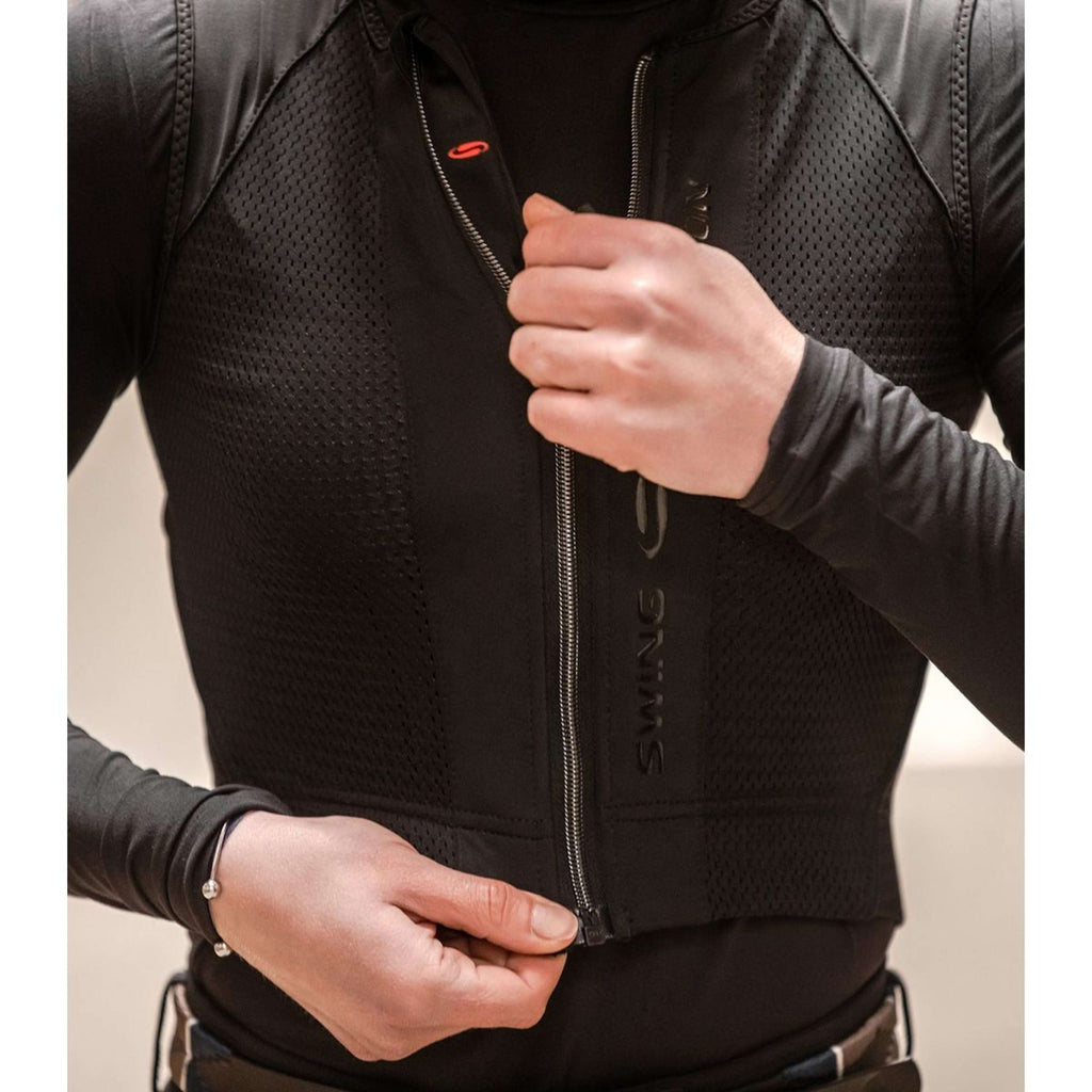 Swing Rugprotector Gilet de Protection P24 Flex Enfants Noir